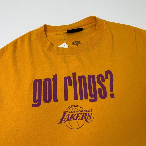 Los Angeles Lakers Got Rings? NBA Graphic Tee XL - Picture 3 of 5